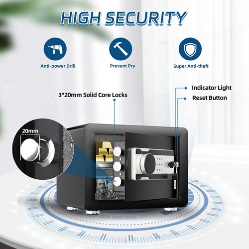 כספת עם מנעול אלקטרוני דגם P02 שטיבאי