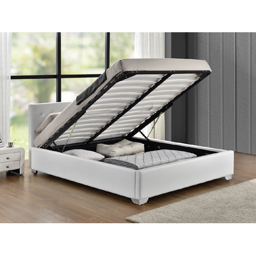 מיטה זוגית מעוצבת עם ארגז מצעים HOME DECOR