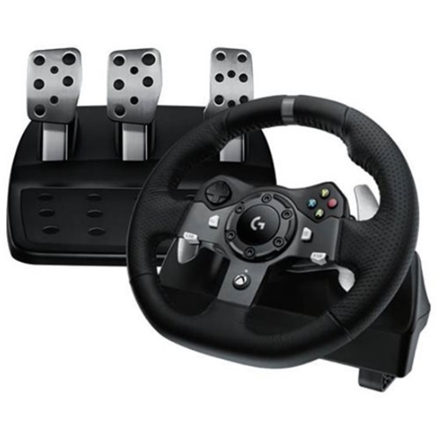 הגה ודוושות מרוץ לגיימרים מתאים ל XBOX ONE וPC מבית Logitechהגה ודוושות ...