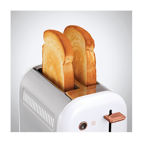 מצנם 2 פרוסות יוקרתי בצבע לבן דגם: 222018T