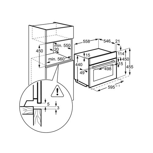תנור רב-תכליתי 43 ל' עם טורבו אקטיבי משולב מיקרוגל