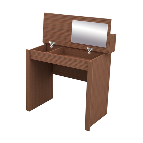 שולחן כתיבה בעיצוב מודרני עם משטח נפתח הכולל מראה