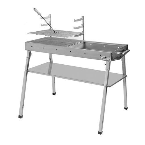 מנגל פחמים מנירוסטה מחוזקת מבית AUSTRALIA CHEF