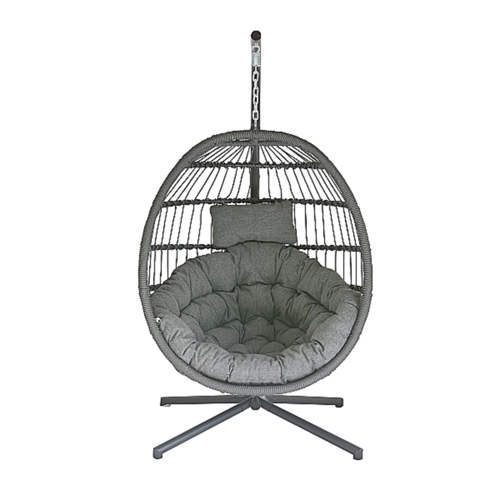 ערסל ישיבה תלוי ראטן אפור כהה Australia Garden