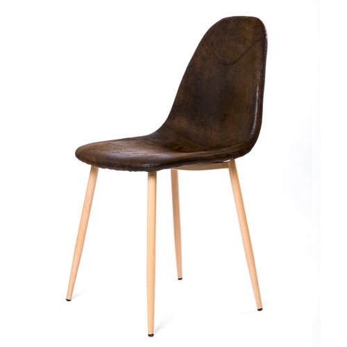 כיסא מרופד דמוי עור בעיצוב מודרני וייחודי TAKE IT