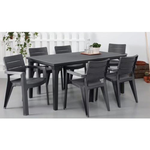 סט פינת אוכל לגינה דגם איביזה 6 מבית KETER