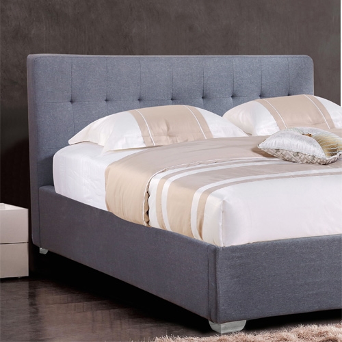 מיטה זוגית מעוצבת ומרופדת בד 200*160 HOME DECOR