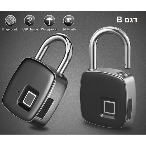 מנעול ביומטרי חכם לפתיחה מהירה באמצעות טביעת אצבע