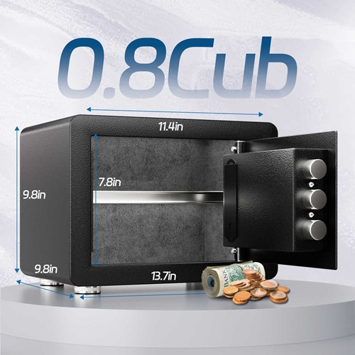 כספת דגם F03 ביומטרית SAFE ZONE