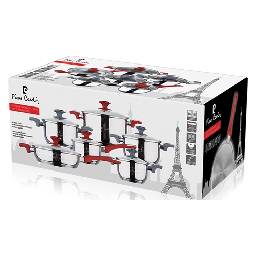 סט 12 חלקים מנירוסטה Pierre Cardin