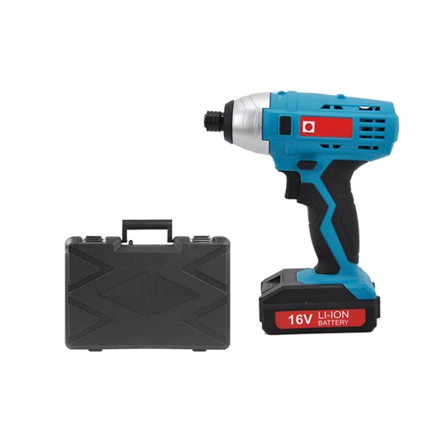 מברגת אימפקט 16V עם סוללת ליתיום + מסור אנכי 400W