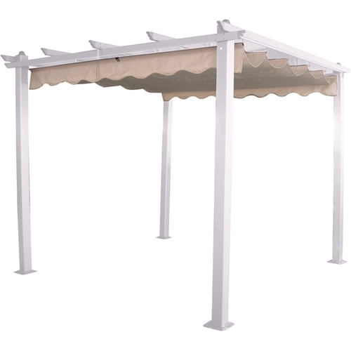 פרגולה מפוארת 3*3 עם כירוי נפתח-פרגולת אלומיניום