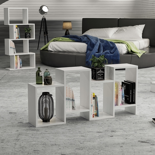 כוורת זיג זג 4 תאים Tudo Design דגם HYDRA WHITE