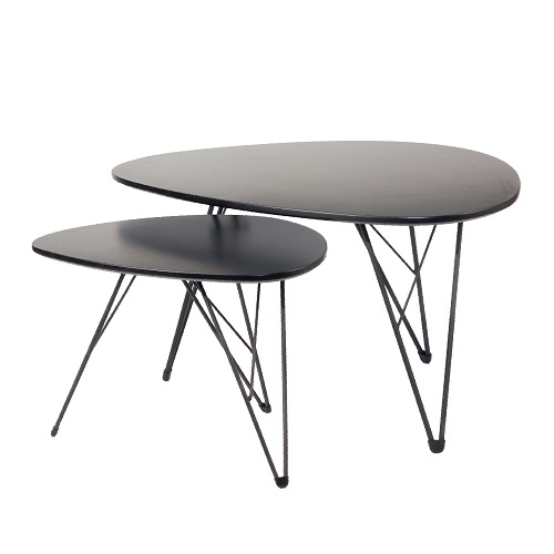 סט שולחנות סלון דגם ורד