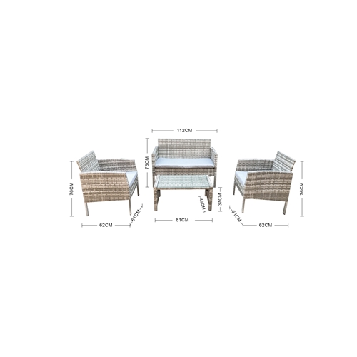 מערכת ישיבה ליסבון ארבעה חלקים CAMP IN