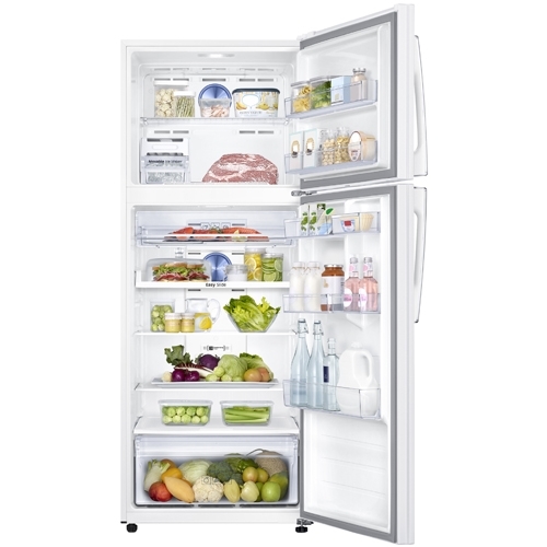 מקרר מקפיא עליון אינוורטר 476 ליטר לבן SAMSUNG