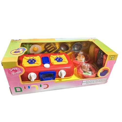 סט משחק כיריים אלקטרונים עם מגוון אביזרים