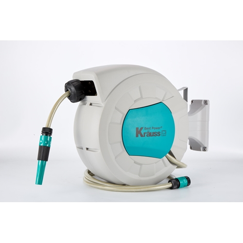 גלגלת השקיה סופר איכותית 20 מ' + 2 מ' תוצרת KRAUSS