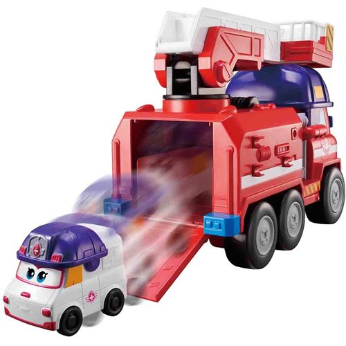 מטוסי על! ספארקי רכב חילוץ עם אורות וצלילים ודמות מיני זואי