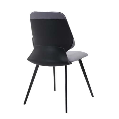 כיסא בעיצוב מודרני מרופד בבד נעים דגם לורן