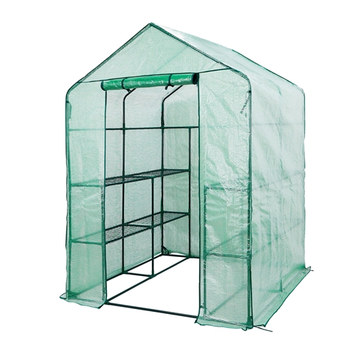 חממה ביתית 143X143 כוללת מדפים וכיסוי דגם 1602