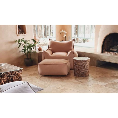 פוף כורסא מעוצב במגוון צבעים דגם SICILIA