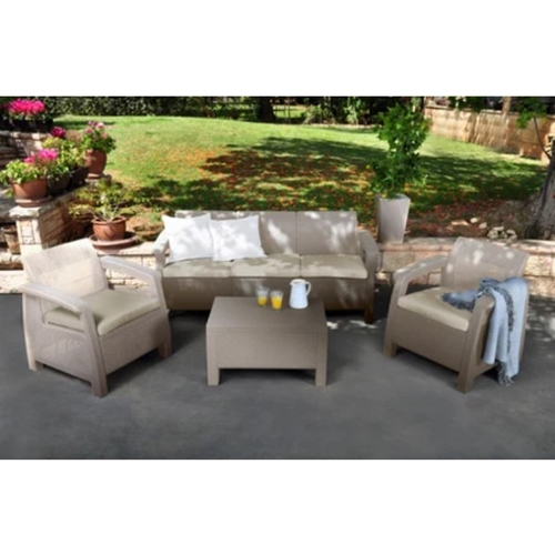 מערכת ישיבה דגם קורפו סטורג' טריפל KETER