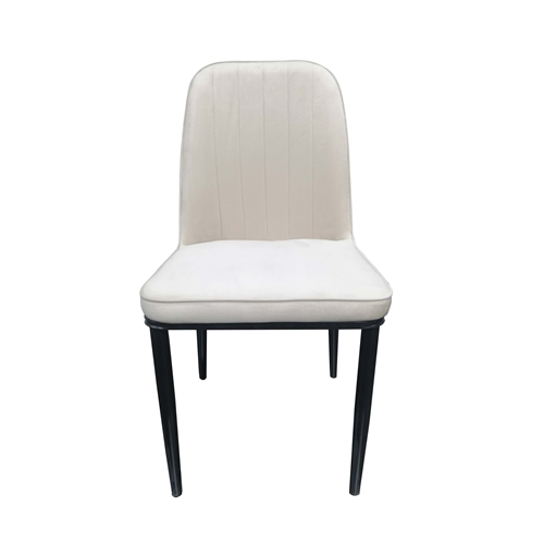 רביעיית כיסאות אוכל מונקו שמנת מבית Tudo Design