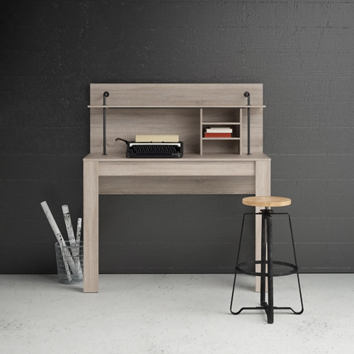 שולחן כתיבה עם מדפים ותאי אחסון מבית HOME DECOR