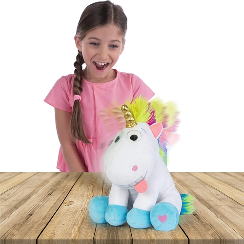 פאפי חד הקרן המצחיק- בובה אינטראקטיבית זזה וצוחקת