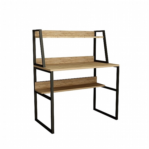 עמדת עבודה עם שולחן כתיבה וספרייה Tudo Design