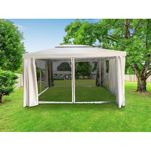 גזיבו אלומיניום קיסר 3X4 מטר מבית Sunrise