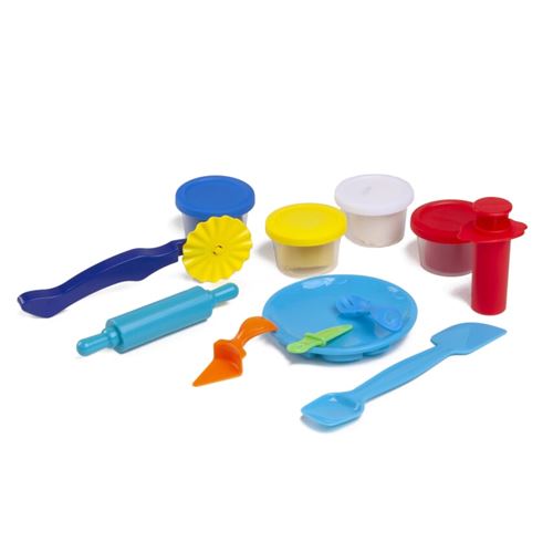 ערכת בצק למשחקי יצירה ודימיון - פסטה ופיצה