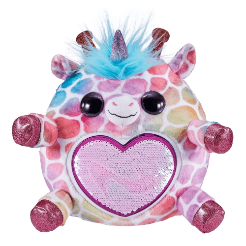 ריינבוקורן ג'ירפה לב פראי בביצת קרן כתום-טורקיז