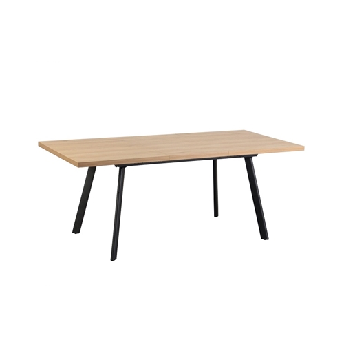 מערכת פינת אוכל נפתחת מלבנית עם 6 כסאות