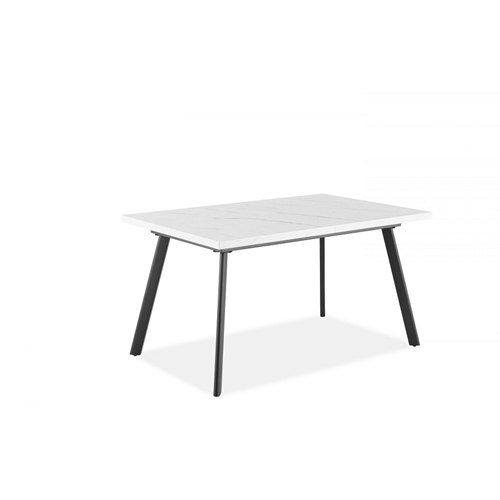 מערכת פינת אוכל נפתחת מלבנית עם 6 כסאות