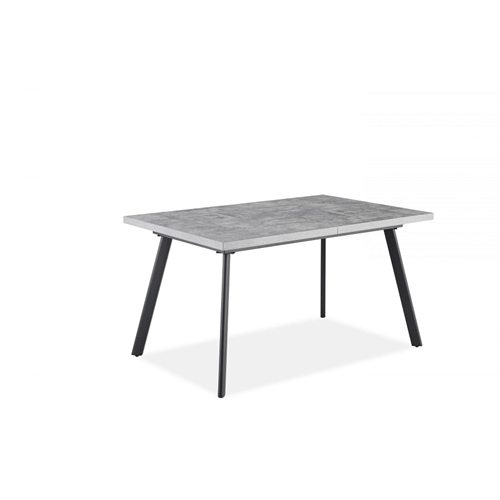 מערכת פינת אוכל נפתחת מלבנית מעוצבת עם 6 כסאות