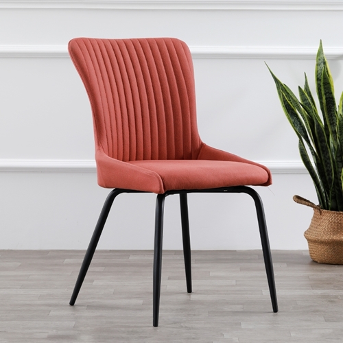 סט 4 כיסאות מפוארים לפינת אוכל מרופדים בד מילאנו