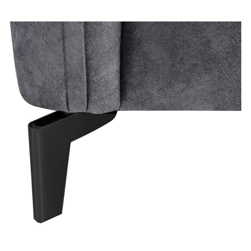 ספה תלת מושבית בעיצוב מודרני מרופדת בד רחיץ