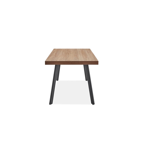 שולחן אוכל מעוצב דגם אמרטו דמוי עץ טבעי דיוואני