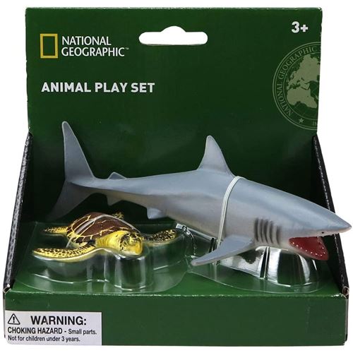 מארז חיות ים- כריש וצב ים