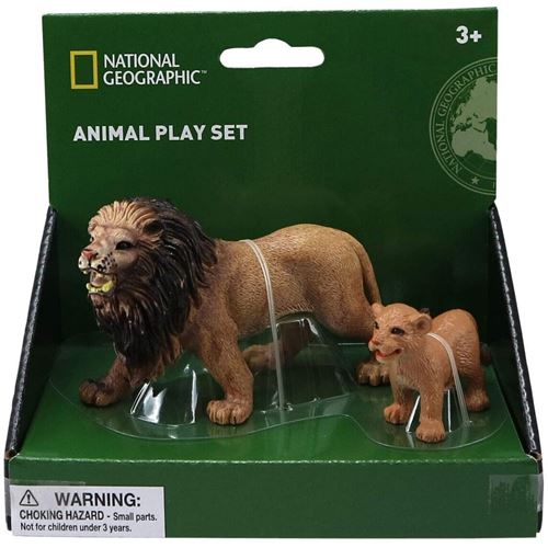 מארז חיות סוואנה- אריה וכפיר