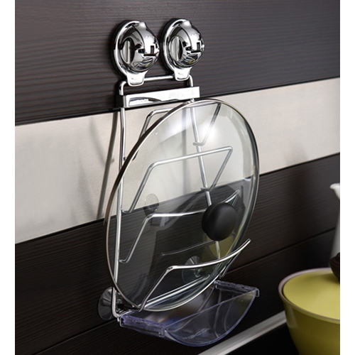 מתלה ואקום לייבוש מכסי סירים