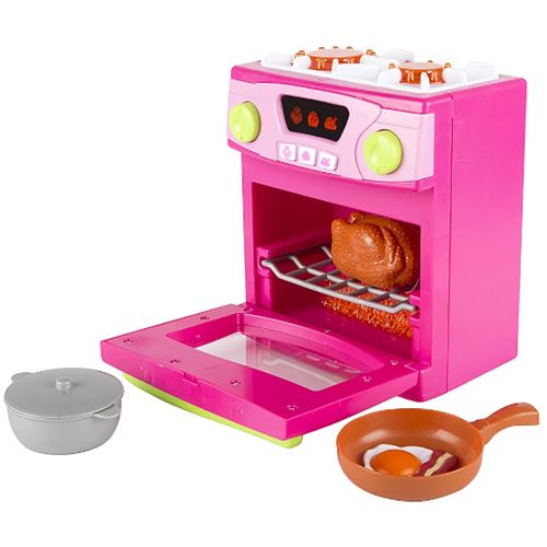 תנור אפייה ובישול לילדים, עם אורות וצלילי בישול