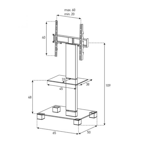 מעמד תלייה לטלוויזיה SONOROUS