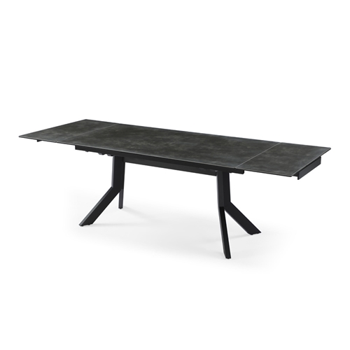 שולחן אוכל קרמיקה מפואר באורך 1.6 מ' נפתח ל- 2.4 מ