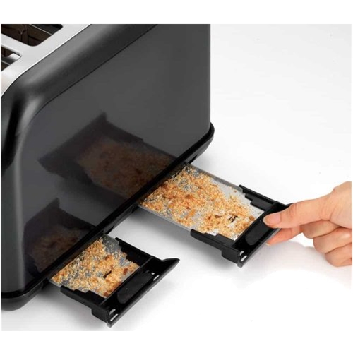 מצנם 4 פרוסות שחור 242031 Morphy Richards