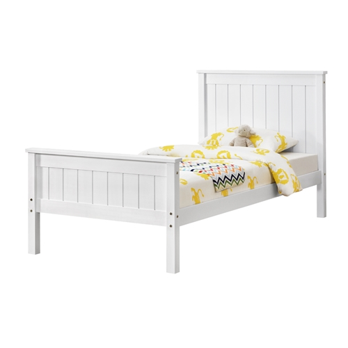 מיטת יחיד עשויה עץ מלא מסדרת VERY WOOD דגם עדן