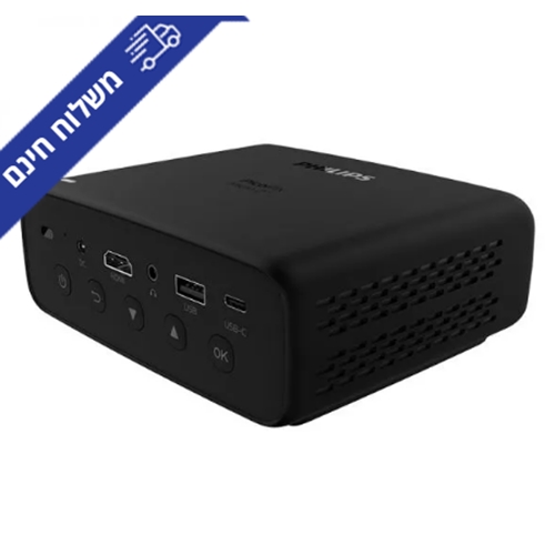 מקרן כיס אלחוטי עם PHILIPS Android TV