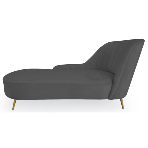 שזלונג דגם עלמה אפור כהה מבית MYDESIGN